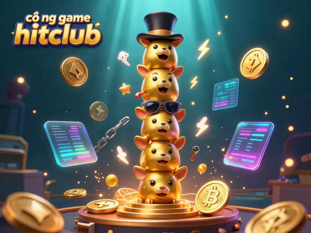 Experience the thrilling cổng game hitclub with vibrant graphics and engaging casino elements.